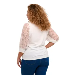 Women's T-shirt KAFFE Curve Bella