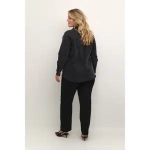 Women's denim shirt KAFFE Curve KCFalina image-1