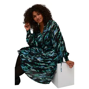 Women's dress KAFFE Curve KCLucky image-3