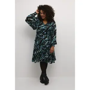 Women's dress KAFFE Curve KCLucky image-0