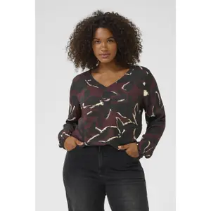 Blouse manhes longues femme KAFFE Curve Ami image-1