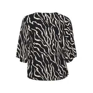 Women's 3/4 blouse KAFFE Curve Ami image-3