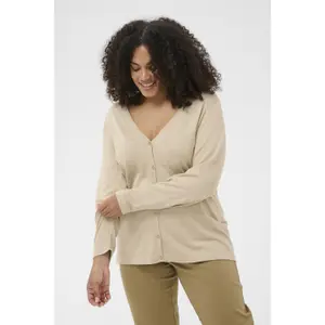 Damen Knopfcardigan KAFFE Curve KCFarsia image-2