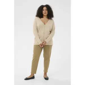 Damen Knopfcardigan KAFFE Curve KCFarsia image-1