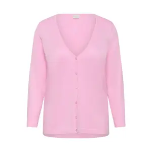 Strickjacke, Damen KAFFE Curve Farsia image-4