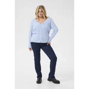 Damen Knopfcardigan KAFFE Curve KCFarsia image-1