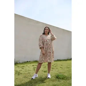 Women's dress KAFFE Curve Jolie image-4