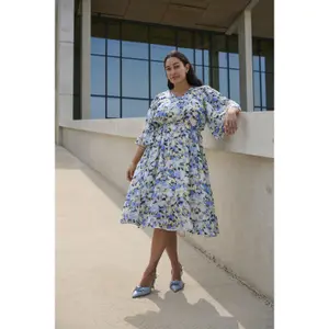 Women's dress KAFFE Curve KCElana image-3