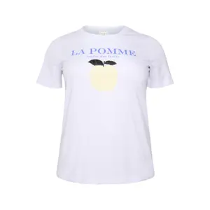 Women's T-shirt KAFFE Curve Diana image-0