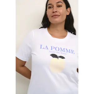 Women's T-shirt KAFFE Curve Diana image-5