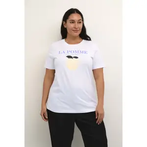 Women's T-shirt KAFFE Curve Diana image-1