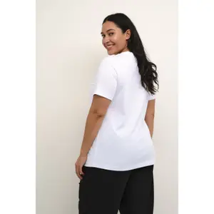 Women's T-shirt KAFFE Curve Diana image-4