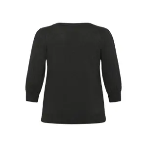 Camisola de manga 3/4 para mulher KAFFE Curve Loni image-1