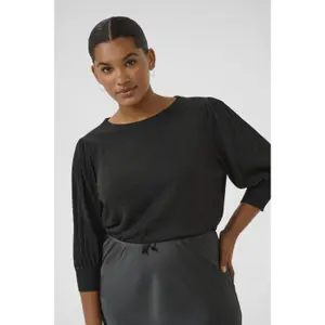 Camisola de manga 3/4 para mulher KAFFE Curve Loni image-2