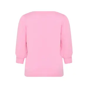 Camisola de manga 3/4 para mulher KAFFE Curve Loni image-5