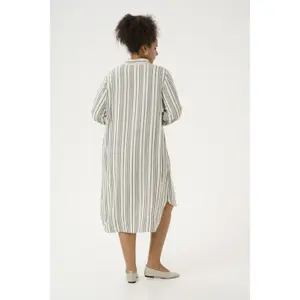 Vestido de camisa de mulher KAFFE Curve Mille image-5