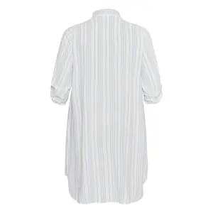 Vestido de camisa de mulher KAFFE Curve Mille image-5