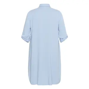 Vestido de camisa de mulher KAFFE Curve Mille image-5