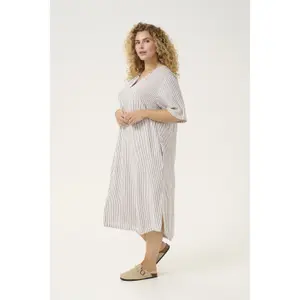 Vestuário feminino KAFFE Curve KCMille Kaftan image-4