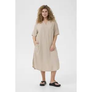 Roupão caftan mulher KAFFE Curve Mille image-3