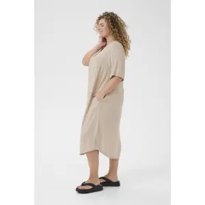 Roupão caftan mulher KAFFE Curve Mille image-4