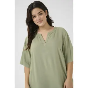 Vestuário feminino KAFFE Curve KCMille Kaftan image-5