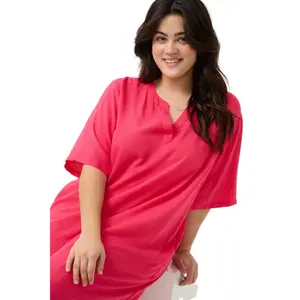 Vestuário feminino KAFFE Curve KCMille Kaftan image-5