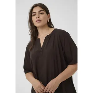 Roupão caftan mulher KAFFE Curve Mille image-4