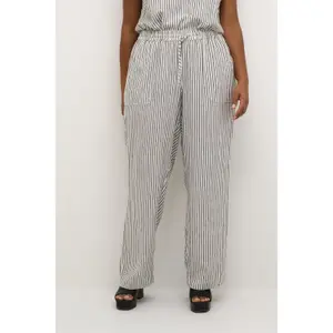 Calças de mulher KAFFE Curve KCMille image-1