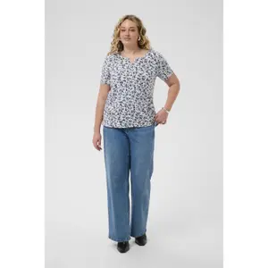 Γυναικείο T-shirt KAFFE Curve Mella image-2