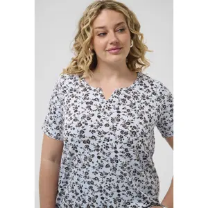 Γυναικείο T-shirt KAFFE Curve Mella image-5