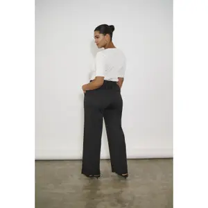 Pantaloni da jogging donna KAFFE Curve Jenna Straight image-3