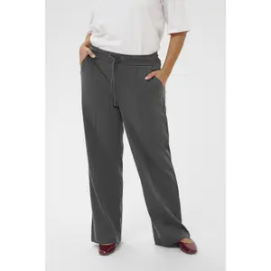 Pantaloni da jogging donna KAFFE Curve Jenna Straight image-1
