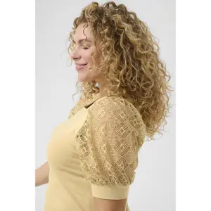 Women's T-shirt KAFFE Curve Tana image-5