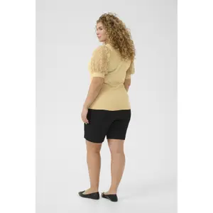 Women's T-shirt KAFFE Curve Tana image-4