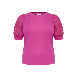 Women's T-shirt KAFFE Curve Tana image-0