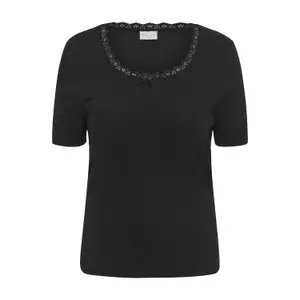 Women's T-shirt KAFFE Curve Britt image-0