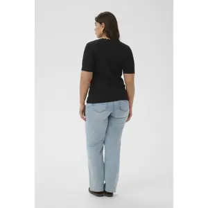 Women's T-shirt KAFFE Curve Britt image-5