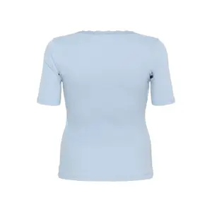 Women's T-shirt KAFFE Curve KCbritt image-3