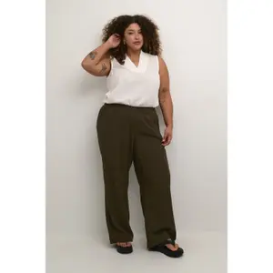 Women's Trousers KAFFE Curve KCPaula image-1