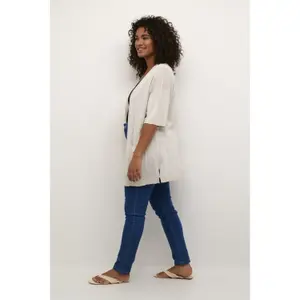 Women's cardigan KAFFE Curve Regitta image-5