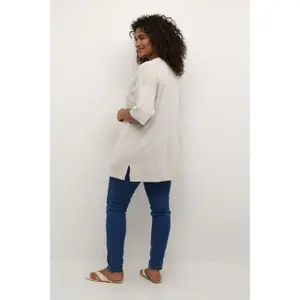 Women's cardigan KAFFE Curve Regitta image-4