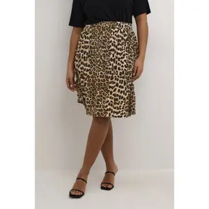 Women's skirt KAFFE Curve KCAmi image-1