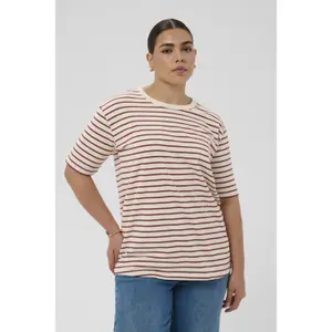 Γυναικείο T-shirt KAFFE Curve Winni image-1