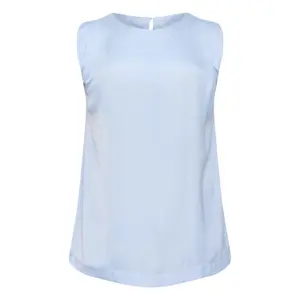 Mouwloze blouse voor dames KAFFE Curve KCAmalie image-0