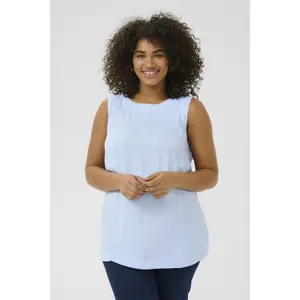 Mouwloze blouse voor dames KAFFE Curve KCAmalie image-2