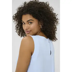 Mouwloze blouse voor dames KAFFE Curve KCAmalie image-5