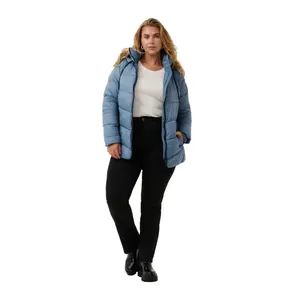 Women's down jacket KAFFE Curve KCSusanna image-1