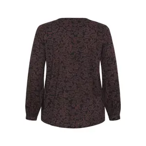Blusa feminina KAFFE Curve Belia image-3