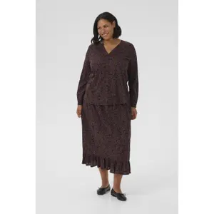 Blusa feminina KAFFE Curve Belia image-1